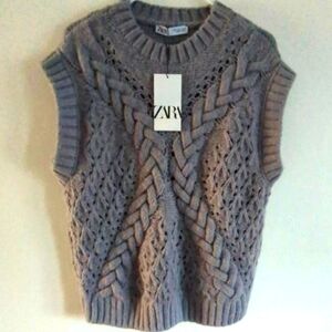 Zara knit vest